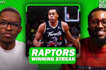Toronto Raptors showing positive signs amid winning streak | Numbers on the Board | NBA on NBC