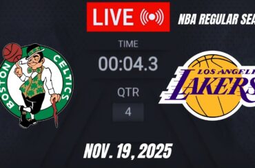 NBA LIVE! Los Angeles Lakers vs Boston Celtics | November 19, 2025 | Lakers vs Celtics LIVE 2K26