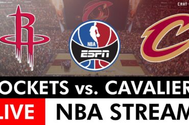LIVE 🚨Houston Rockets vs. Cleveland Cavaliers Live Streaming Scoreboard & Box Score | NBA Stream