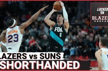 Shorthanded Trail Blazers Torched by the Phoenix Suns