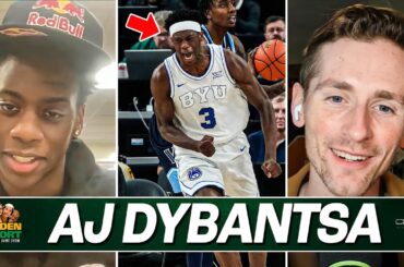 AJ Dybantsa on Potentially Playing for Celtics | EXCLUSIVE INTERVIEW