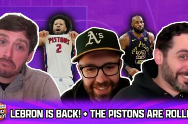 The Pistons Are Badass, LeBron Returns, and Early Eye-Opening Teams | Group Chat| Ringer NBA
