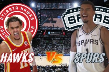 Atlanta Hawks vs San Antonio Spurs Live Play by Play & Scoreboard