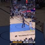 Coward goes deep for Aldama #nba