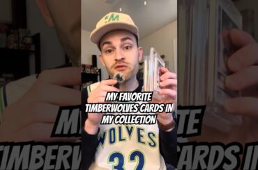 My top Minnesota Timberwolves sports cards in my personal collection #shorts