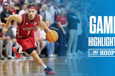 Nebraska vs. New Mexico | HIGHLIGHTS | Big Ten Men's Basketball | 11/20/2025