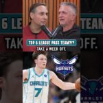 Bill selects the Charlotte Hornets sixth in the League Pass rankings, and Zach is in disbelief 😂