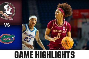 Florida State vs. Florida Game Highlights | 2025-26 ACC Women's Basketball