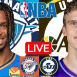 LIVE: OKLAHOMA CITY THUNDER vs UTAH JAZZ | NBA | PLAY BY PLAY | SCOREBOARD