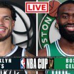 BROOKLYN NETS VS BOSTON CELTICS | NBA CUP LIVE TODAY | PLAY-BY-PLAY SCOREBOARD 2025