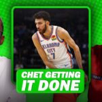 Chet Holmgren flying under the radar for Oklahoma City Thunder | Numbers on the Board | NBA on NBC