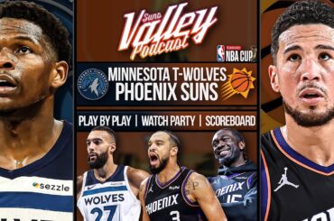 Minnesota Timberwolves at Phoenix Suns  | LIVE Reaction | Scoreboard | Play By Play | Postgame Show