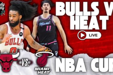 Miami Heat vs Chicago Bulls NBA Cup Live Call