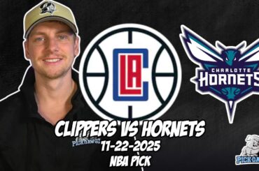 Los Angeles Clippers vs Charlotte Hornets 11/22/25 NBA Free Picks & Prediction | NBA Betting Tips
