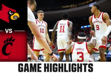 Cincinnati vs. Louisville Game Highlight | 2025-26 ACC Men's Basketball