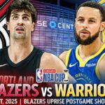 Portland Trail Blazers vs Golden State Warriors Recap | Highlights | Postgame