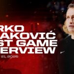 Darko Rajakovic | Post Game vs Wizards | November 21, 2025