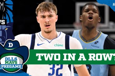 Dallas Mavericks Look To Take Care Of Business Vs. Shorthanded Memphis Grizzlies | DLLS MAVS PREGAME