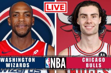 WASHINGTON WIZARDS VS CHICAGO BULLS | NBA LIVE TODAY | PLAY-BY-PLAY SCOREBOARD 2025