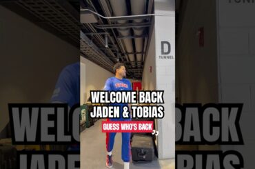 Jaden & Tobias are back 👀