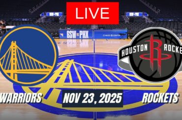 NBA LIVE! Houston Rockets vs Golden State Warriors | November 23, 2025 | Warriors vs Rockets 2K