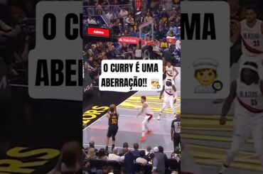 AS 🔟 CESTAS SEGUIDAS DE STEPHEN CURRY CONTRA OS BLAZERS! 👨‍🍳 #NBA #Curry #shorts