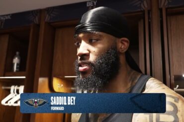 Saddiq Bey Interview | Pelicans-Hawks Postgame 11/22/25