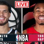 BROOKLYN NETS VS TORONTO RAPTORS | NBA LIVE TODAY | PLAY-BY-PLAY SCOREBOARD 2025