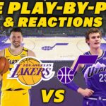 Los Angeles Lakers vs Utah Jazz | Live Play-By-Play & Reactions