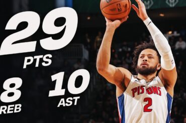 Cade Cunningham Was BALLING vs Bucks | November 22, 2025