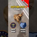 Cujo’s NBA Fetch | Denver vs Memphis 🐕 11-24-2025 NBA Basketball