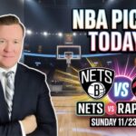 Brooklyn Nets vs Toronto Raptors – NBA Pick l Sunday 11/23/25 l Vernon’s Bets, Picks & Predictions