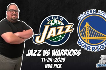 Utah Jazz vs Golden State Warriors 11/24/25 NBA Free Picks & Prediction | NBA Betting Tips