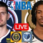 LIVE: DENVER NUGGETS vs MEMPHIS GRIZZLIES | NBA | PLAY BY PLAY | SCOREBOARD