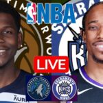 LIVE: MINNESOTA TIMBERWOLVES vs SACRAMENTO KINGS | NBA | PLAY BY PLAY | SCOREBOARD