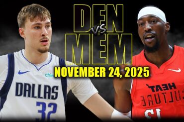 Dallas Mavericks vs Miami Heat Full Game Highlights - November 24, 2025 | NBA Season