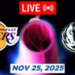 NBA LIVE! Los Angeles Lakers vs Dallas Mavericks November 25, 2025 | 2025 NBA Season Live 2K