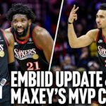 Another Joel Embiid injury update, Maxey’s MVP case & McCain’s Heat check | Sixers Talk