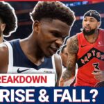Timberwolves COLLAPSE Despite Anthony Edwards' 43 | Toronto Raptors & Detroit Pistons Are RISING