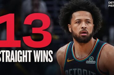 Pistons Tie Franchise Record! 13 Straight Wins 🔥 | Top Plays