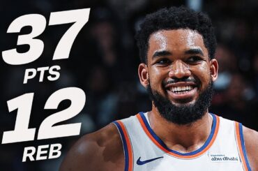KAT Was UNSTOPPABLE With 37 PTS & 12 REBS vs Nets | November 24, 2025