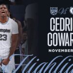 Cedric Coward Highlights vs. Sacramento Kings