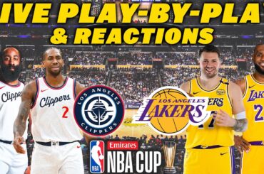 Los Angeles Clippers vs Los Angeles Lakers | Live Play-By-Play & Reactions