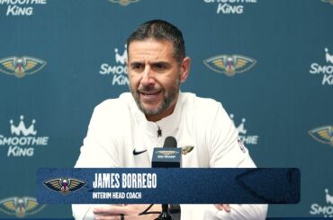James Borrego Interview | Pelicans-Bulls Postgame 11/24/2025