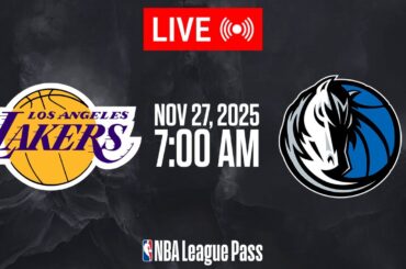 NBA LIVE! Los Angeles Lakers vs Dallas Mavericks | November 27, 2025 | NBA Today NBA 2K26 Gameplay