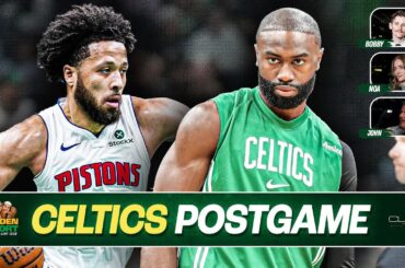 Garden Report: Celtics vs Pistons Post Game Show on CLNS Media - C's Win Game of the Year vs Detroit