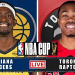 INDIANA PACERS VS TORONTO RAPTORS | NBA LIVE TODAY | PLAY-BY-PLAY SCOREBOARD 2025