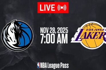 NBA LIVE! Dallas Mavericks vs Los Angeles Lakers | November 28, 2025 | NBA Today NBA 2K26 Gameplay