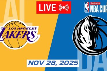 NBA LIVE! Los Angeles Lakers vs Dallas Mavericks November 28, 2025 | 2025 NBA Season Live 2K