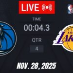 NBA LIVE!  Dallas Mavericks vs Los Angeles Lakers I November 28, 2025 | Lakers vs Mavericks Live